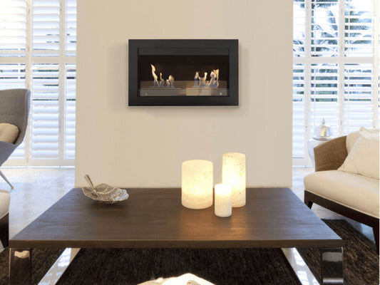 Lareira Bioetanol Etna - Chama Vermelha