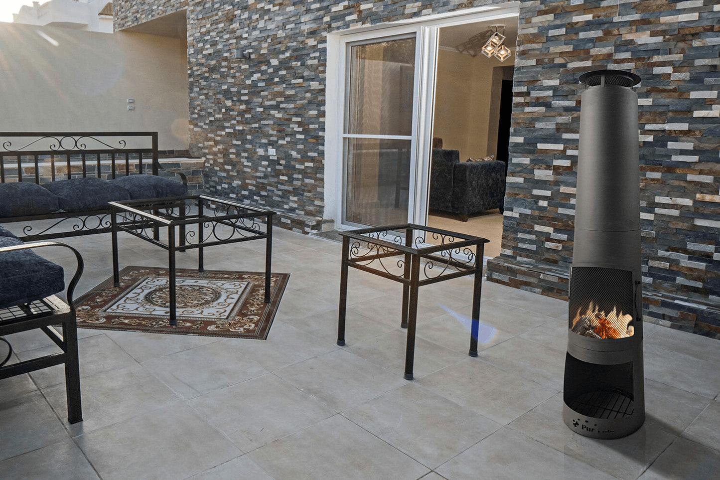 Braseiro/ Firepit com Porta EFP51
