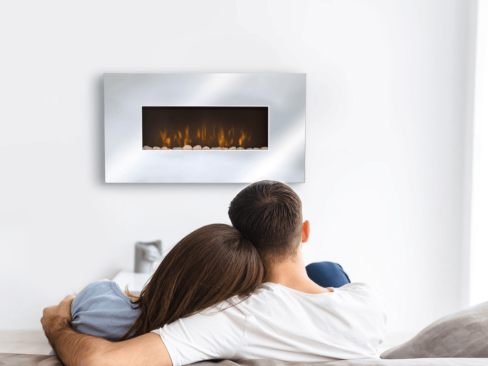 Che-450 2000W LCD Electric Fireplace