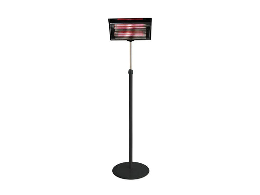 Aquecedor Exterior Elétrico de Pé Verona - Chama Vermelha