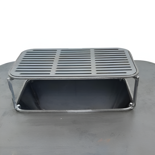 Churrasqueira EFP56Rect CO - Chama Vermelha