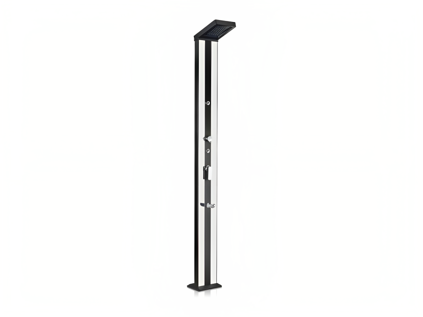 Chuveiro Solar Premium Alumínio c/ Pulverizador e Lava Pés 38L Gre