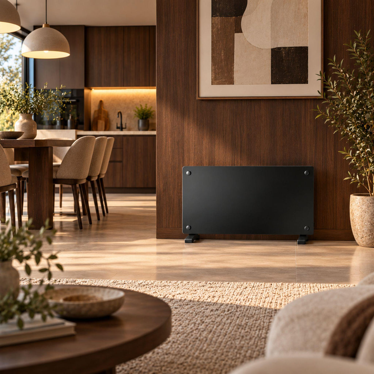 Convector Eléctrico Panel Glass 1500 W