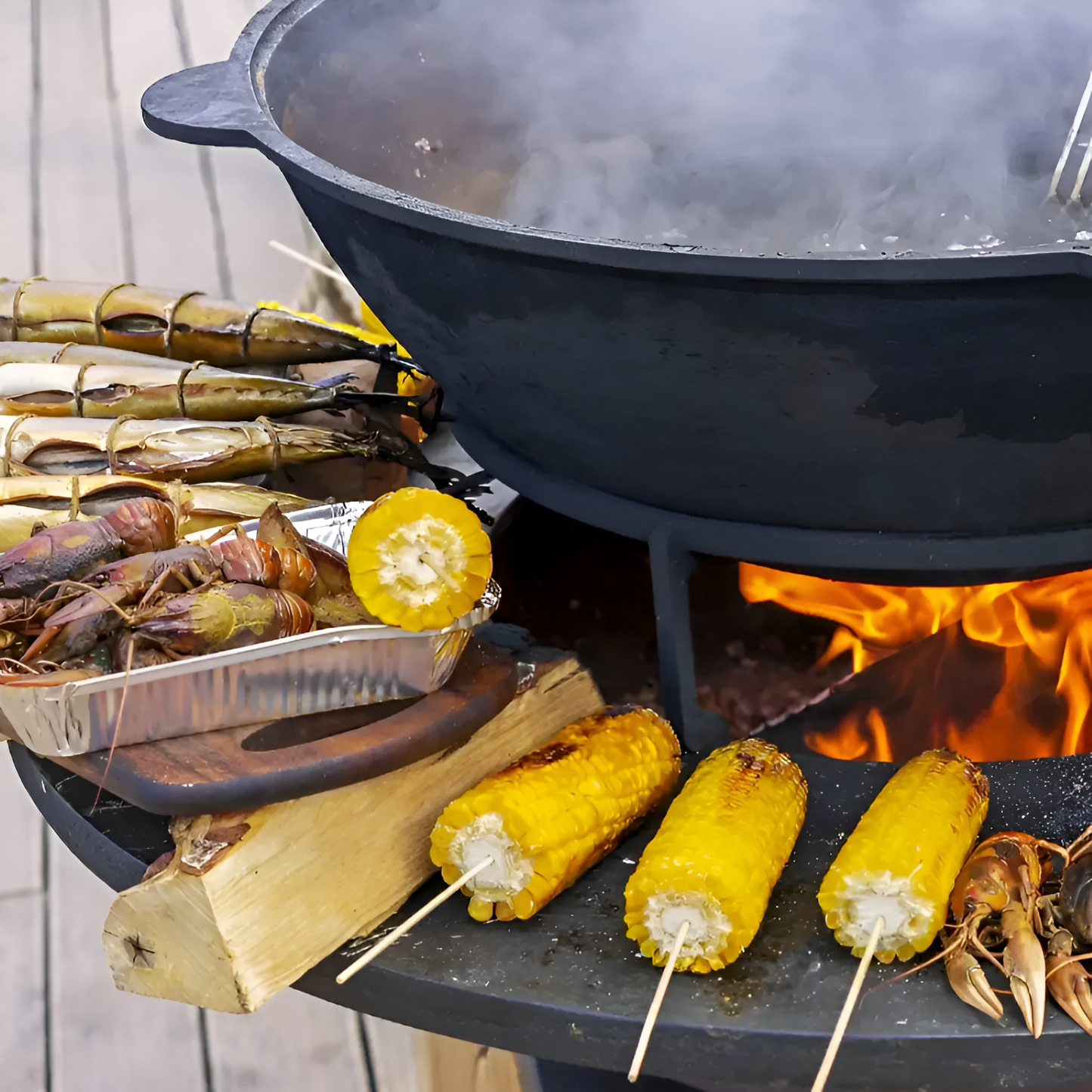 Barbacoa de Acero Corten EFP55R CO