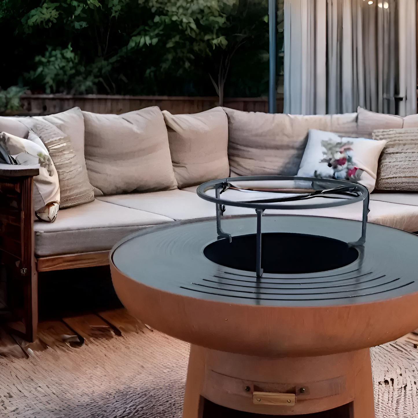 Barbacoa de Acero Corten EFP55R CO
