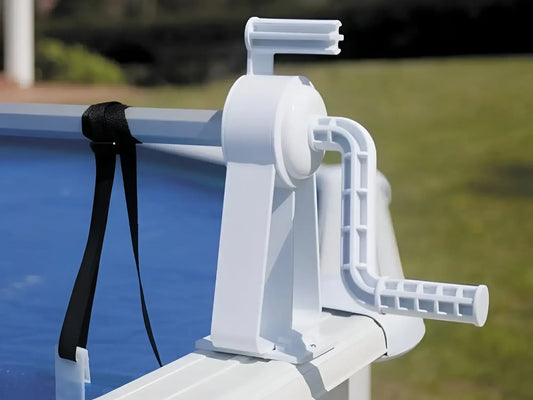 Enrolador de Cobertura para Piscinas Elevadas Máx. 6m - Chama Vermelha