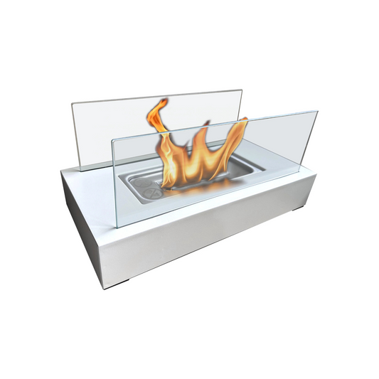 Lareira Decorativa Algeiros - Chama Vermelha