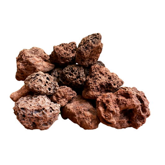 Pedra Lava para Churrasqueiras 3Kg - Chama Vermelha