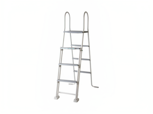 Piscina Aço Oval Pacific Oval Gre 527 x 500 x 122 cm - Chama Vermelha