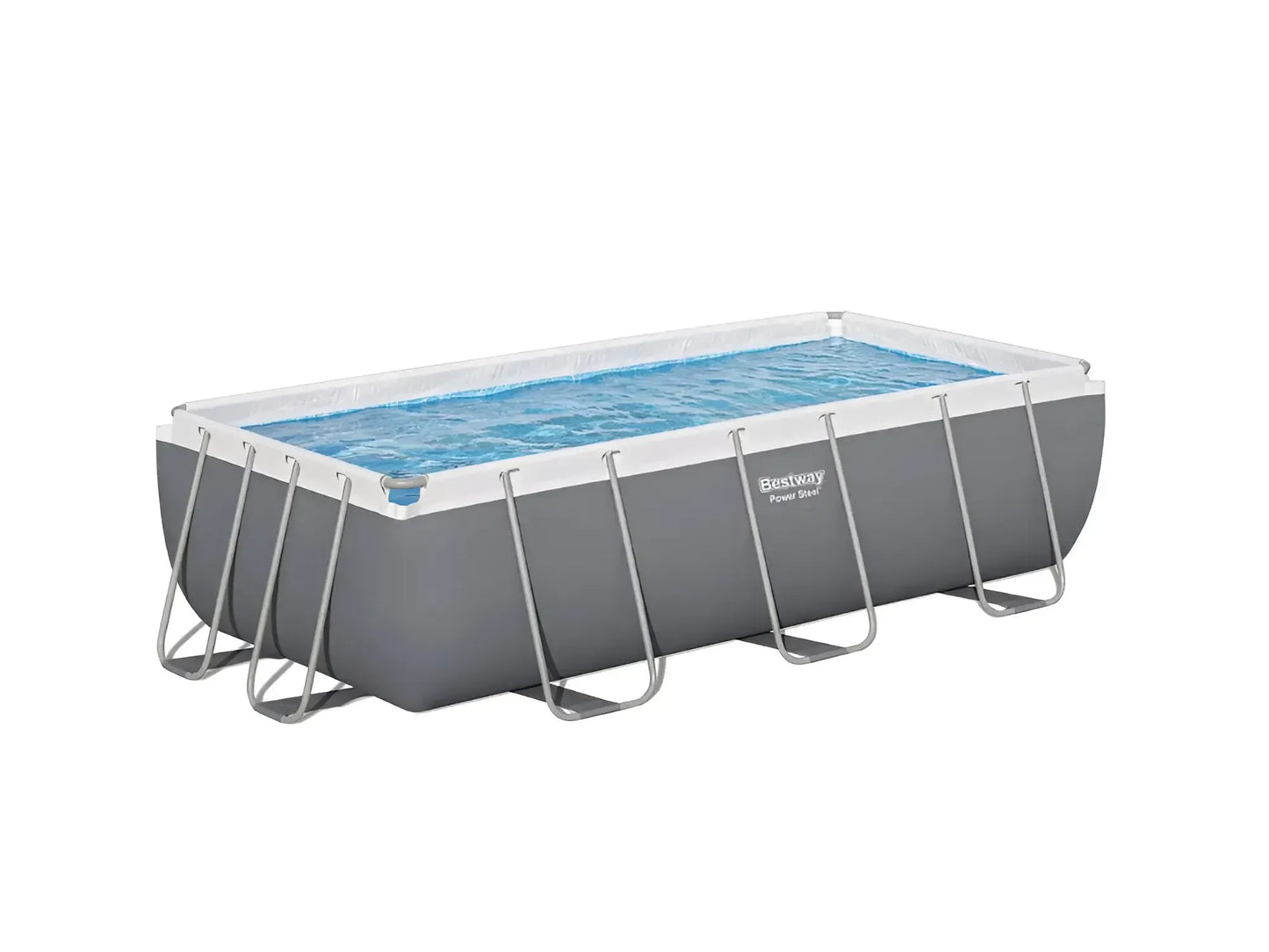 Piscina Elevada Retangular Power Steel Bestway 404x201x100cm