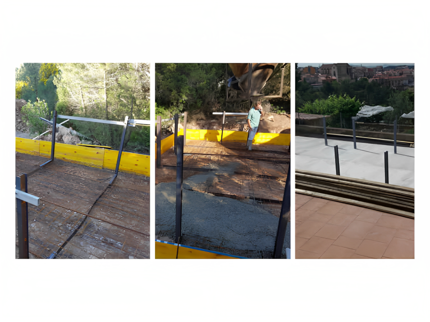 Piscina Madeira Retangular Évora Gre 620 x 420 x 133 cm