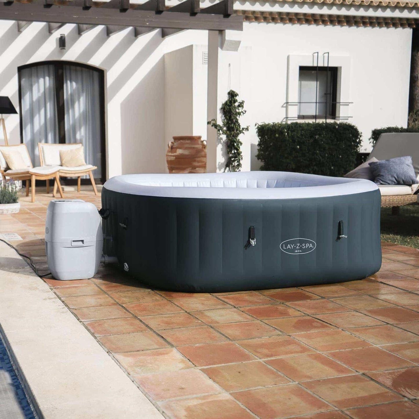 Spa de Hidromassagem Insuflável Lay-Z-Spa® Ibiza Energy Sense