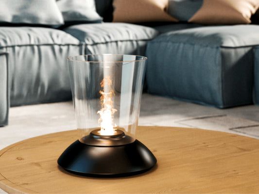 Lareira Decorativa Bioetanol Bilbao - Chama Vermelha