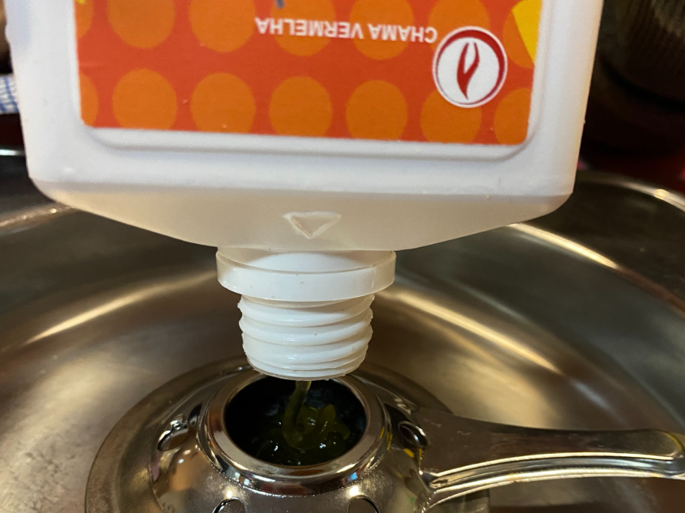 Gel para Fondue Chama Vermelha BIOFONDUE