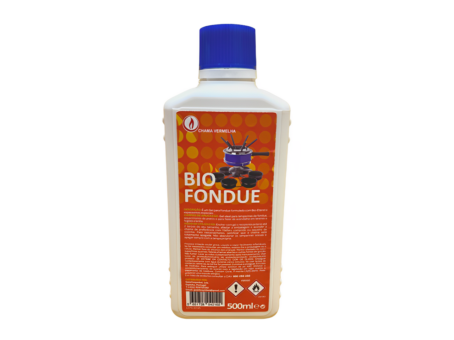 Gel para Fondue Chama Vermelha BIOFONDUE