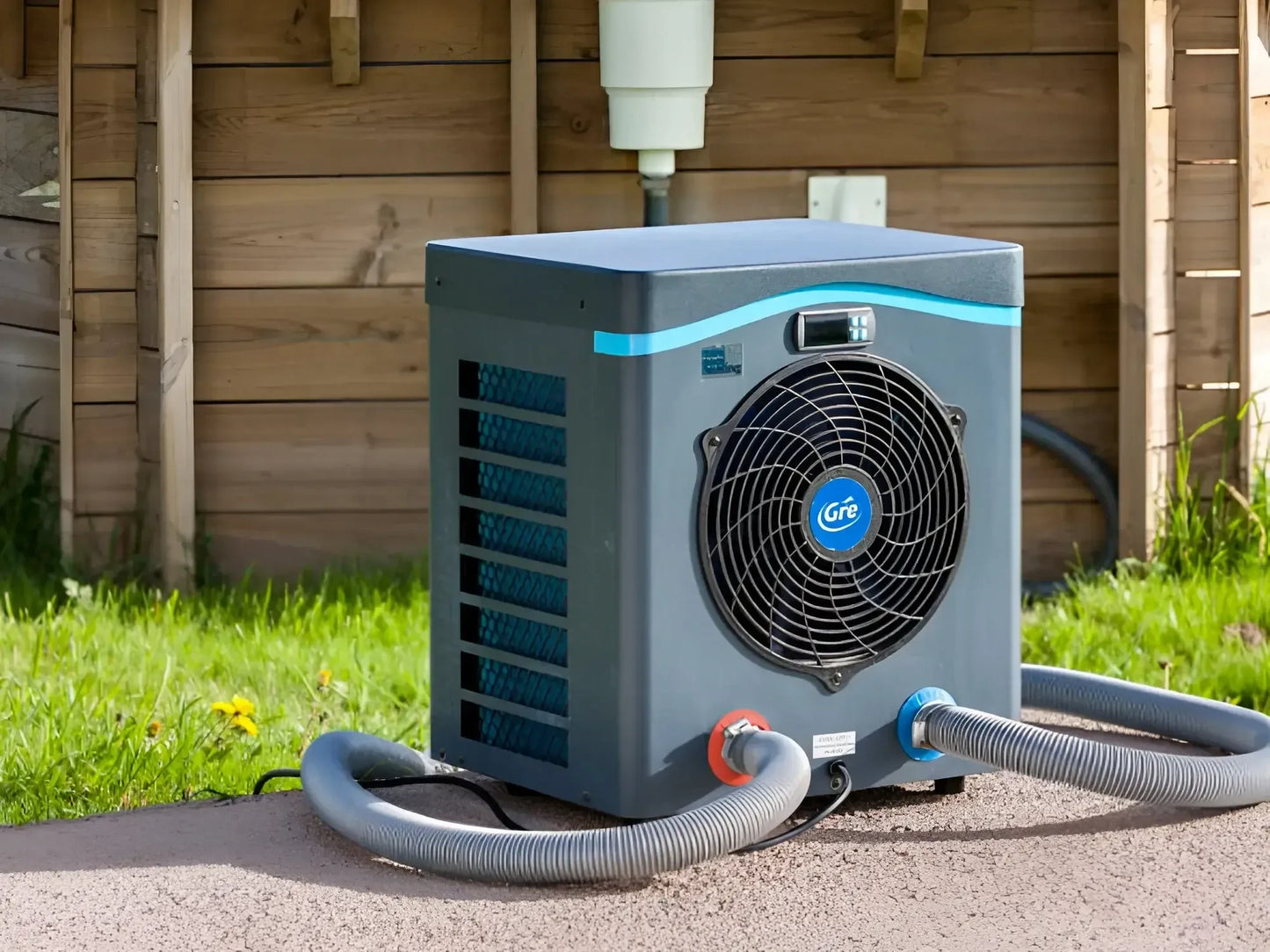 Bomba de Calor Mini para Piscinas Elevadas de 40m³