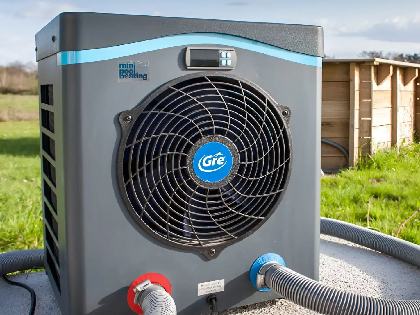 Bomba de Calor Mini para Piscinas Elevadas de 40m³