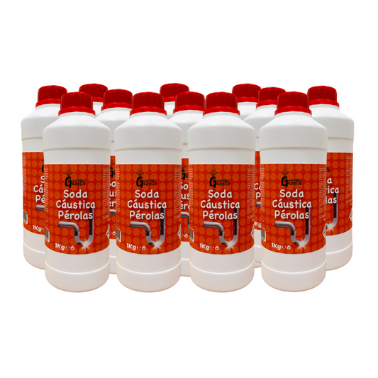 Soda Cáustica Pérolas - Chama Vermelha