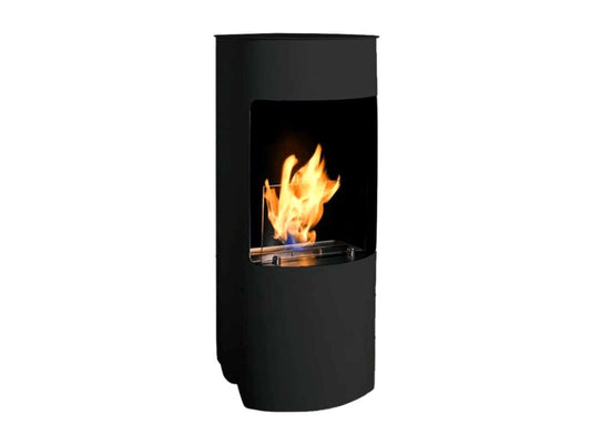 Lareira Bioetanol Cortina - Chama Vermelha
