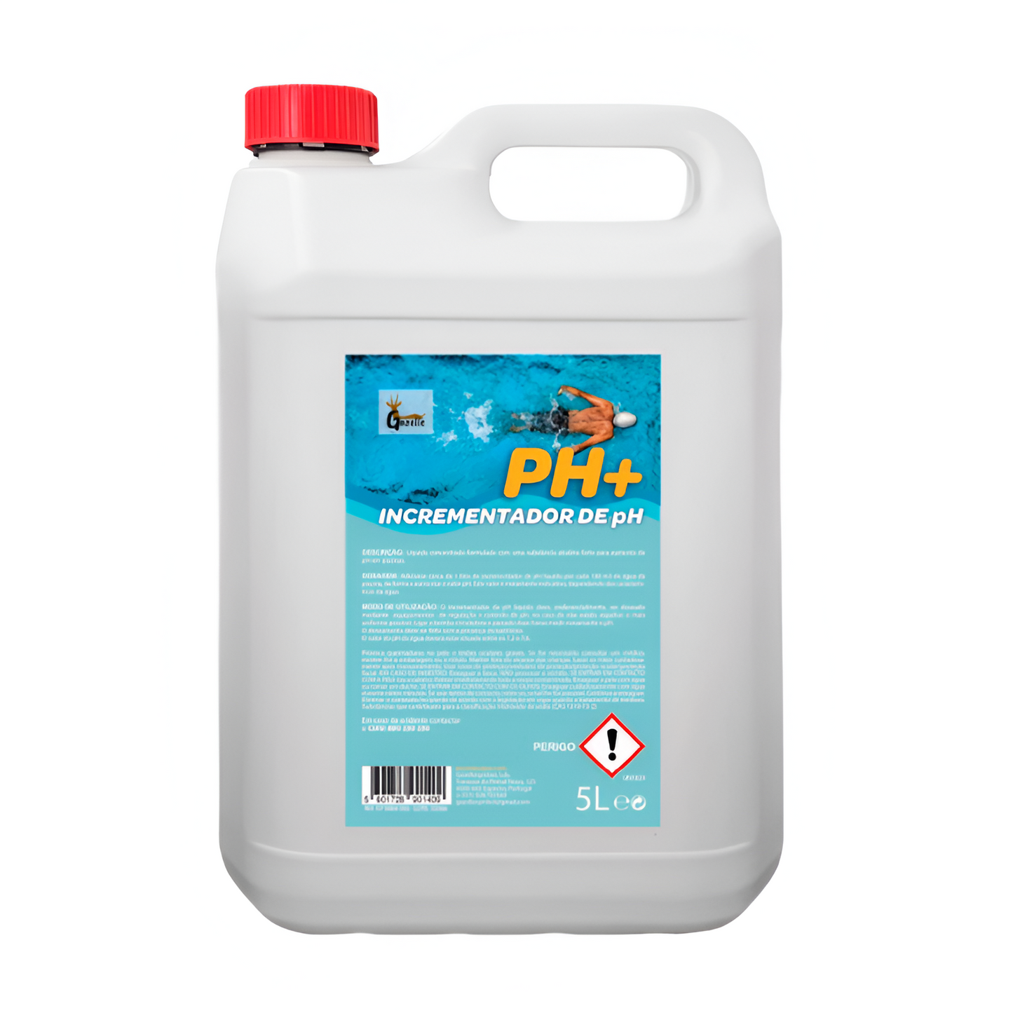 pH+ / Liquid pH increaser for swimming pools - 5L