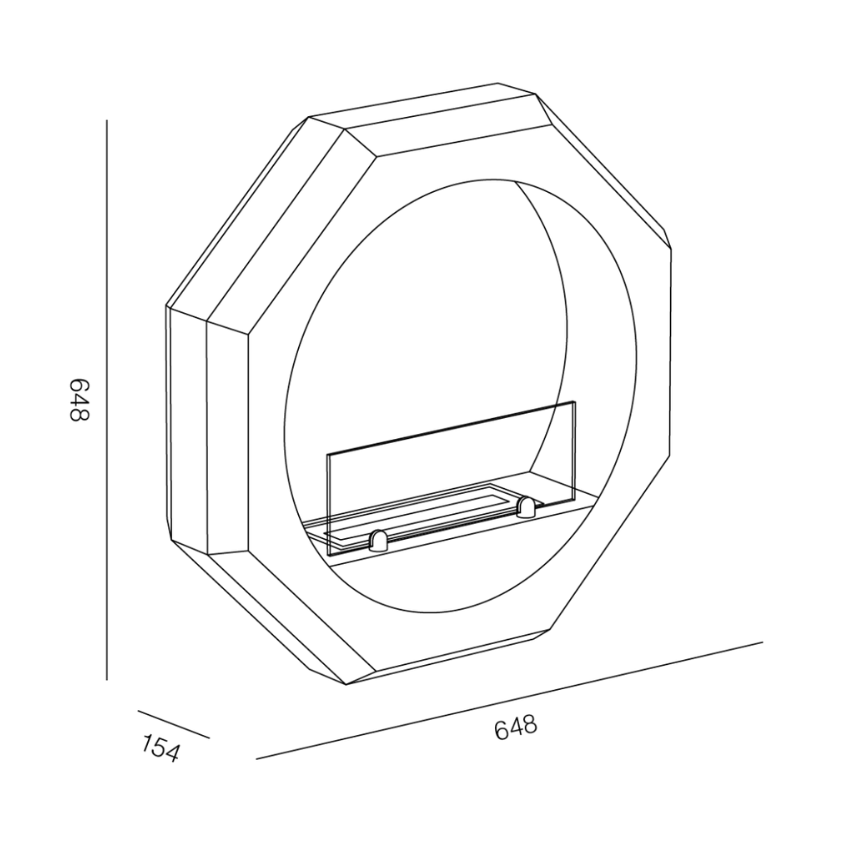 Palmanova Bioethanol Fireplace