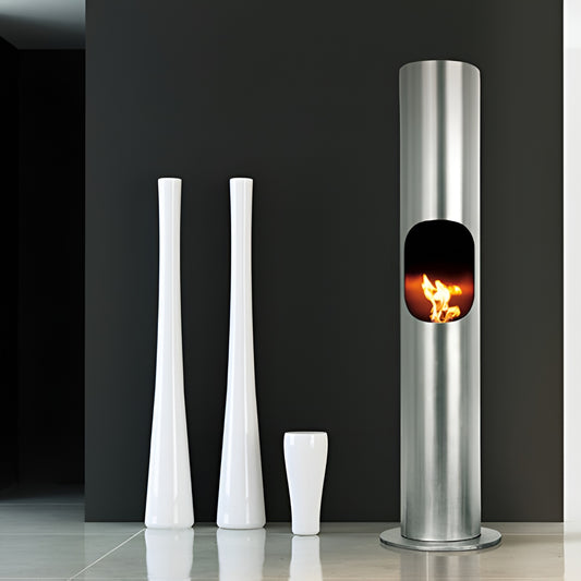 Lareira Bioetanol Portofino - Chama Vermelha