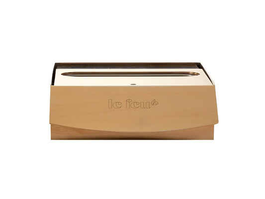 Lareira Bioetanol Wall White - Chama Vermelha