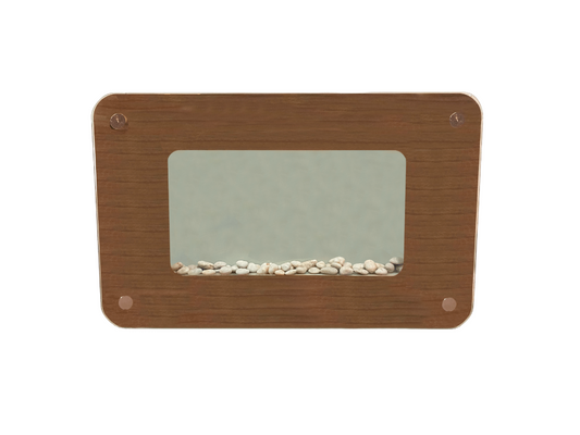 Lareira Elétrica Personalizável M3R - Chama Vermelha