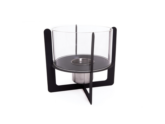 Lareira Decorativa Bioetanol Selene - Chama Vermelha