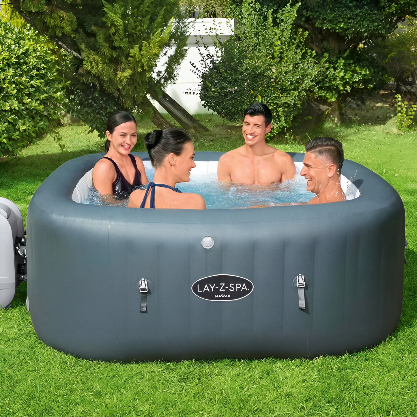 Spa de Hidromassagem Insuflável para 4-6 pessoas Lay-Z-Spa Hawaii HydroJet Pro
