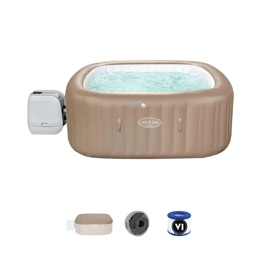 Spa de Hidromassagem Insuflável Lay-Z-Spa Palma HydroJet 5-7 Pessoas - Chama Vermelha