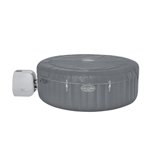 Spa de Hidromassagem Insuflável Lay-Z-Spa Santorini HydroJet Pro 5-7 Pessoas - Chama Vermelha