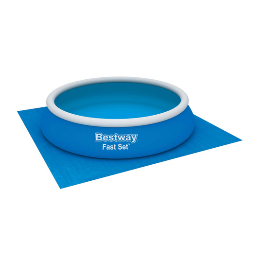 Tapete/ Base de Proteção para Piscinas 4.88x4.88 m - Chama Vermelha