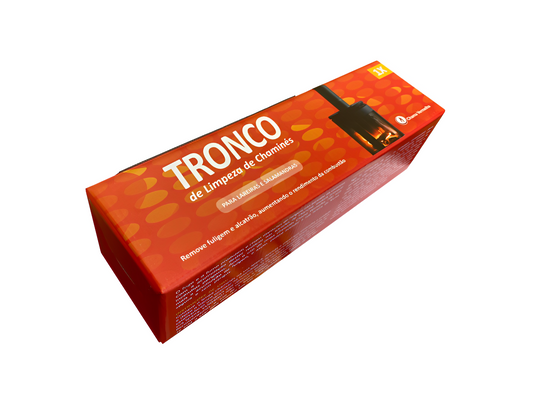 Tronco de Limpeza de Chaminés Chama Vermelha - Chama Vermelha