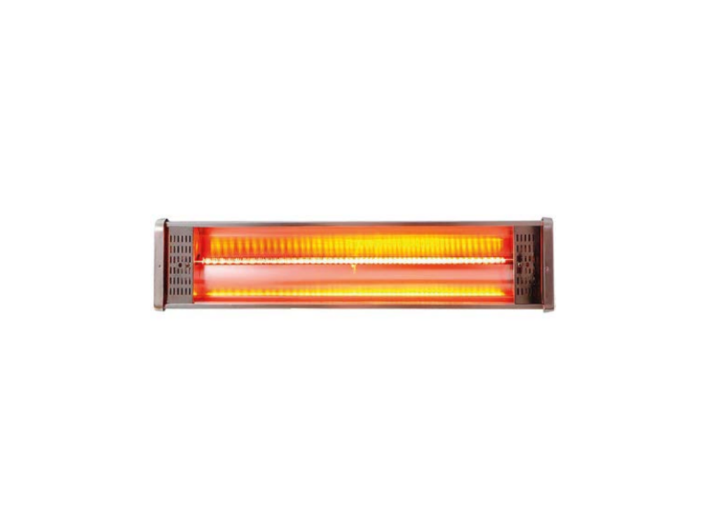 Aquecedor Exterior de Parede Elétrico Riva 1 - Chama Vermelha