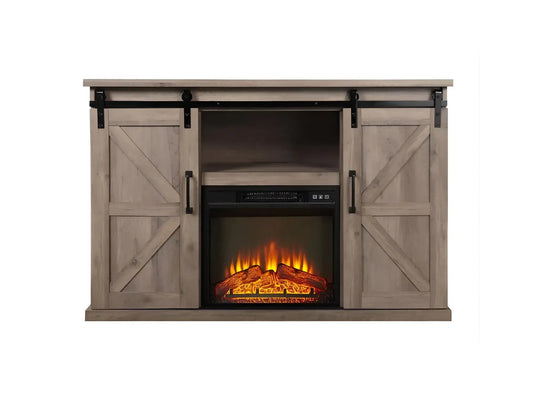 Electric Fireplace inserted in Mobile Sideboard Che-910 2000W