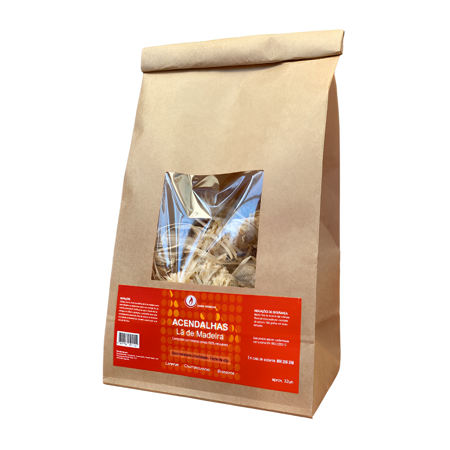 Chama Vermelha Wood Wool Firelighters