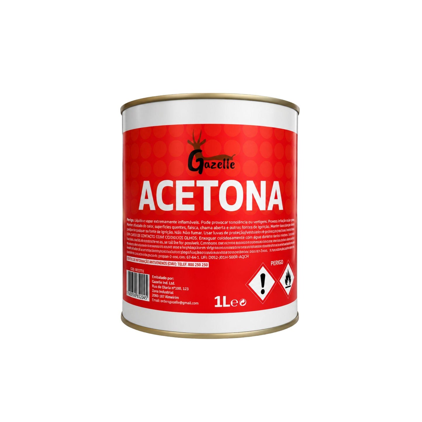 Acetone Liquido 1L