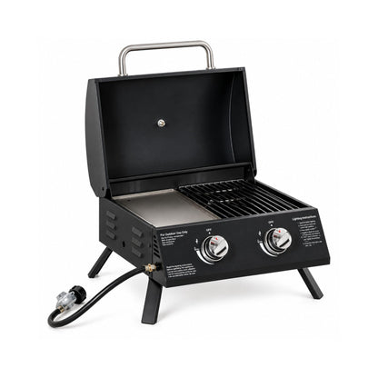 Barbecue a Gás Dobrável e Portátil