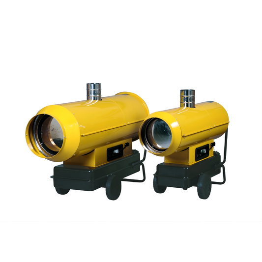 Canhão de Ar Quente a Gasóleo de Combustão Indirecta SE 120