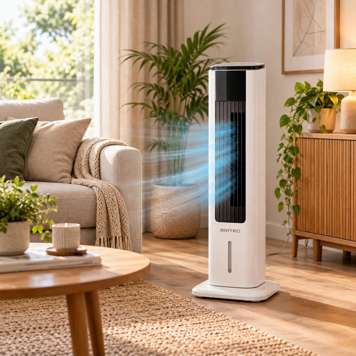 Climatizador Evaporativo Britec Air Hybrid 22 - Frio e Calor 2.200W