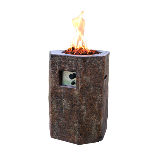 Coluna de Fogo a Gás Basalt