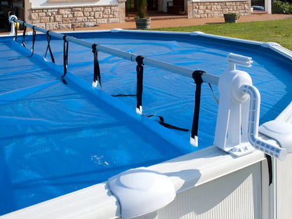Cover roller for elevated pools max. 6m