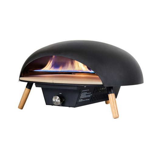 Forno de Pizza Turtle Motion a Gás com Pedra Rotativa