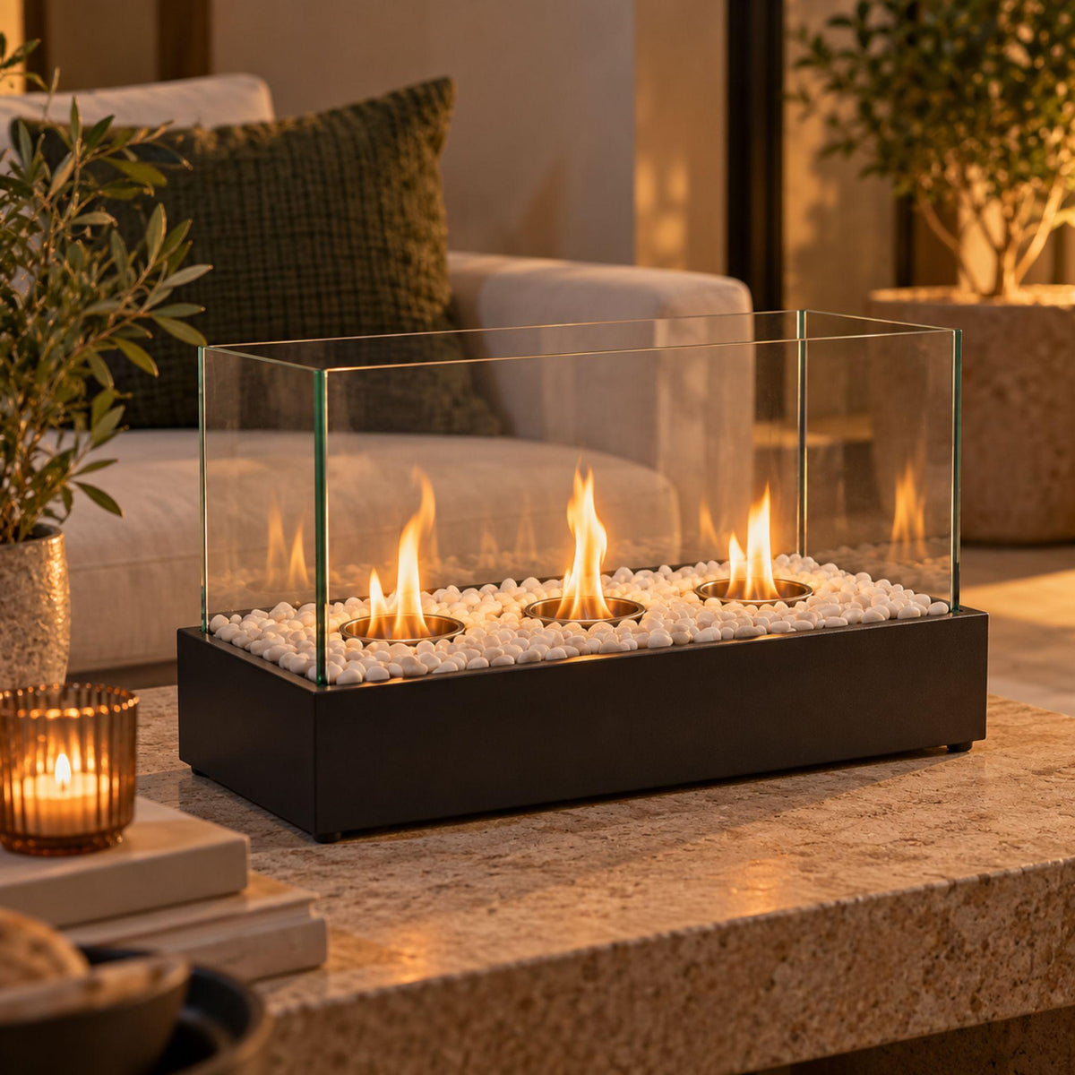 Nympha Plus Decorative Fireplace