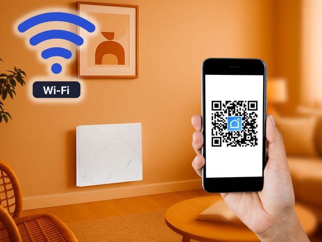 Emissor térmico frente cerâmica Marbly A1000