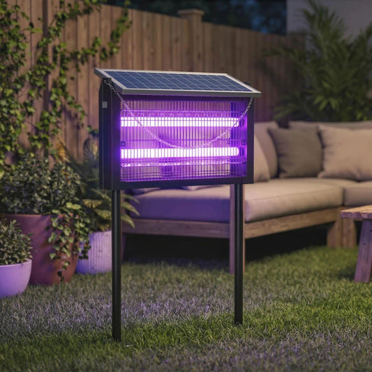 Mata-Mosquitos Solar para Exterior