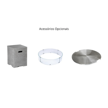 Mesa de Fogo a Gás Metropolis