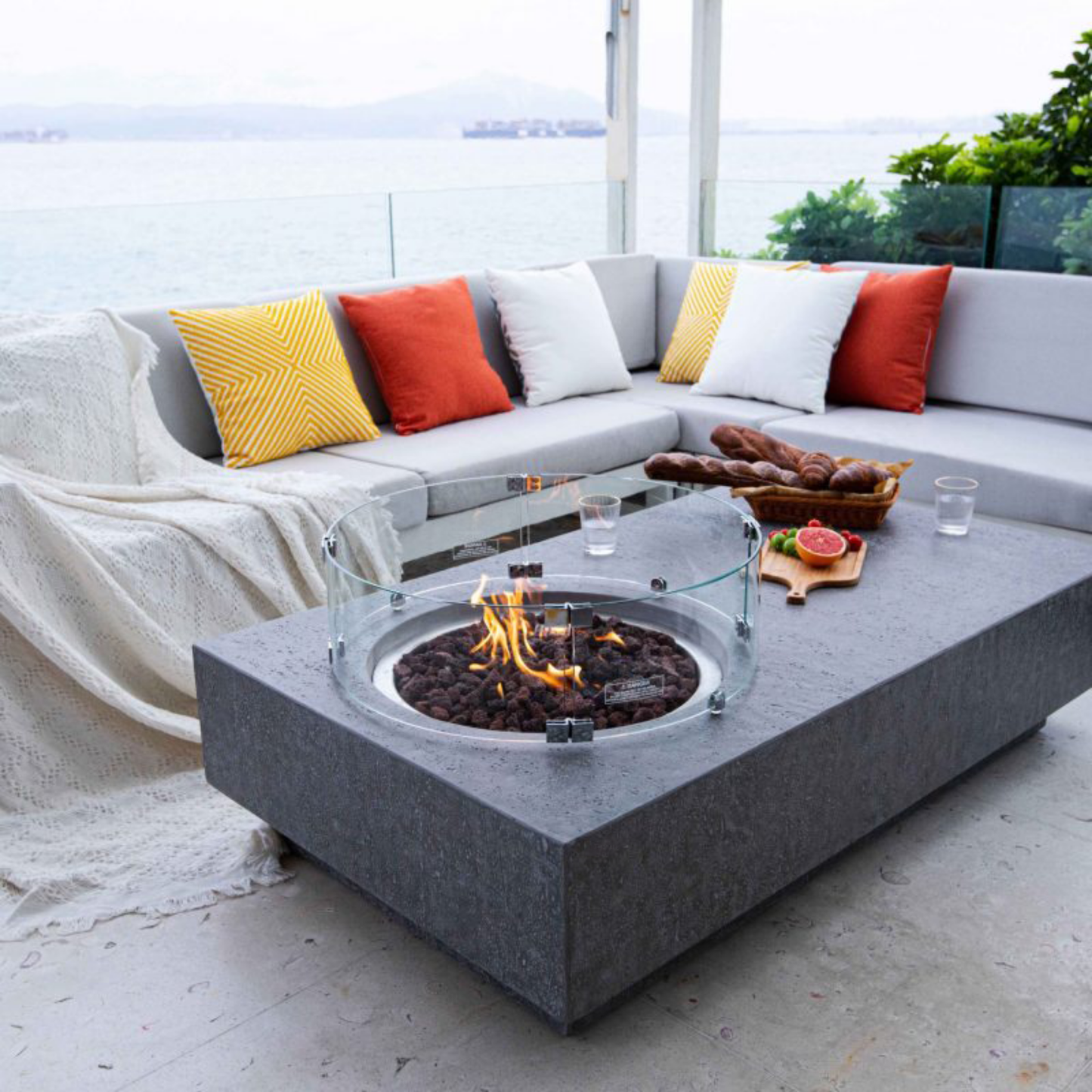 Mesa de Fogo a Gás Metropolis