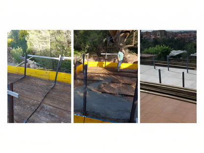 Piscina Madeira Retangular Évora Gre 620 x 420 x 133 cm